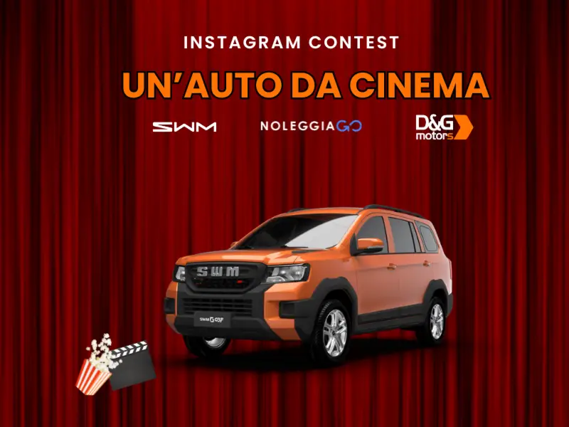 Evento Regolamento Contest Instagram “Un’Auto da Cinema”
