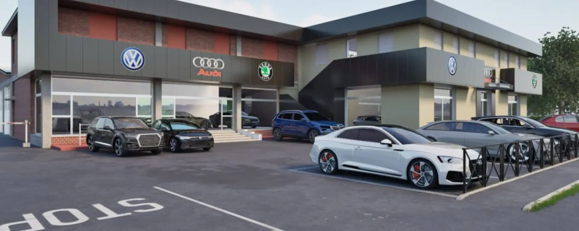 Immagine della sede MIRANDOLA SHOWROOM & SERVICE VW, AUDI & SKODA